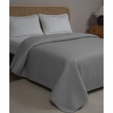 Κουβερλί Microfiber Pre-Washed 160X240 Dot Grey