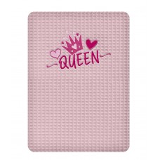 Παιδική Κουβέρτα Πικέ 110X140 Queen Pink