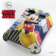 Kids Veloute Blanket 160X220 Disney Mickey