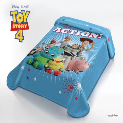 Παιδική Κουβέρτα Βελουτέ 160X220 Disney Toy Story