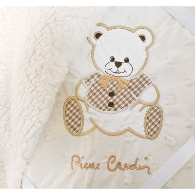 Παιδική Κουβέρτα Βελουτέ 110X140 Teddy Beige