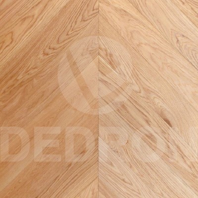 Ημιμασίφ Προγυαλισμένο Holz Star Ψαροκόκκαλο Chevron Δρυς Φυσικό