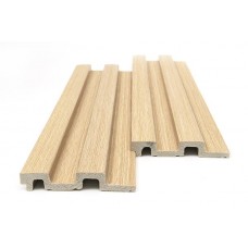 PS Panel με 3D Πηχάκια 04 Residence 21/122 mm White Oak