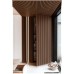 PS Panel με 3D Πηχάκια 08 Residence 21/122 mm Dark Brown Oak