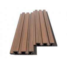 WPC Panel 2ης Γενιάς Με 3D Πηχάκια 25/147.5mm Teak 5510