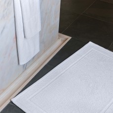 Bath Rug Bee Waffle Snow 50X80