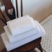 Towel Linen Waffle White