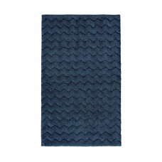 Πατάκι Μπάνιου Chevron Dark denim 21223