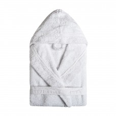 Μπουρνούζι Ribbon Hooded White 20003