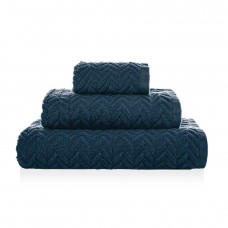 Σετ πετσέτες Chevron Dark denim 21223 3τμχ