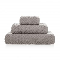 Set of Towels Chevron Fog 23396 3pcs
