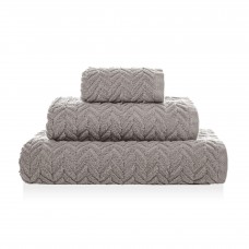 Set of Towels Chevron Fog 23396 3pcs