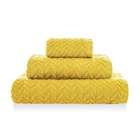 Towel Chevron Mustard 22904