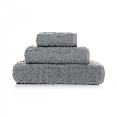 Set of Towel Gaufre Magnetic Grey 23330 3pcs