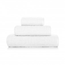 Set of Towel Gaufre White 20003 3pcs