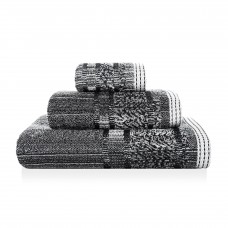 Set of Towels Maze Black 10001 3pcs