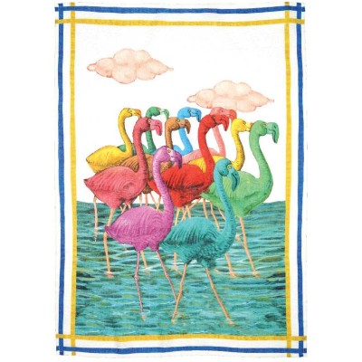 Πετσέτα Flamingo Acqua