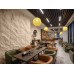 Panel PU Τεχνητής Πέτρας 323020 Mountain Rock 600/1200mm Beige White Panel PU Τεχνητής Πέτρας 323020 Mountain Rock 600/1200mm Beige White