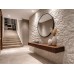 Panel PU Τεχνητής Πέτρας 334020 Rock Stone 600/1200mm Beige White