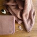 Σετ Πετσέτες 3τμχ, Milasia Woodrose Pink, Αιγυπτιακό Βαμβάκι, 690 gr/m², Rodon Luxury Linen