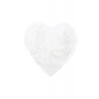 Παιδικό Χαλί Bunny Kids Heart White Παιδικό Χαλί Bunny Kids Heart White