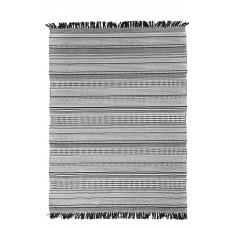 Χαλι Urban Cotton Kilim Samaira Black White