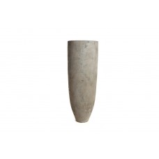 Decorative vase Siso Gel (55x55x150) Cream GRC 0630020