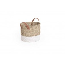 Round Basket Seagrass Small (30x30x25) Soulworks 0300064