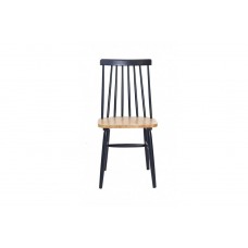 Kristie Natural / Navy Blue Dining Chair (42x52x87) Soulworks 0600005