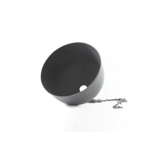 Zinc Black Ceiling Light Cap (40x28) Soulworks 0300022