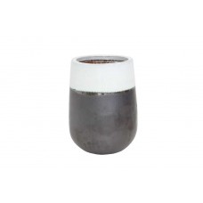 White Anthracite Vase (38x38x50) Soulworks 0440062