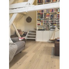 Ξύλινο Δάπεδο Quick-Step Compact COM1451 Oak Cotton White Matt