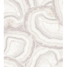 Wallpaper Minerals Agate Soft White 904003 