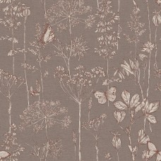 Ταπετσαρία τοίχου Town-Country Meadow Floral Chocolate 904106 