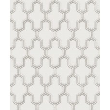 Ταπετσαρία τοίχου Wall Fabric Geometric White WF121021 53Χ1005