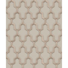 Ταπετσαρία τοίχου Wall Fabric Geometric Sage-Silver WF121023 53Χ1005