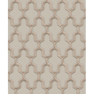 Ταπετσαρία τοίχου Wall Fabric Geometric Sage-Silver WF121023 53Χ1005