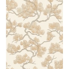 Ταπετσαρία τοίχου Wall Fabric Pine Tree Gold WF121012 53Χ1005