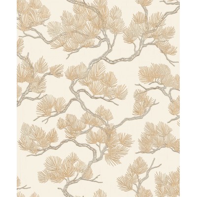 Ταπετσαρία τοίχου Wall Fabric Pine Tree Gold WF121012 53Χ1005