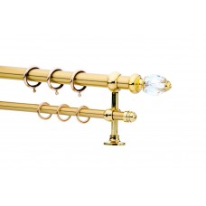Curtain Rod Gold Mat F25 532