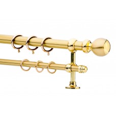 Curtain Rod Gold Mat F25 540