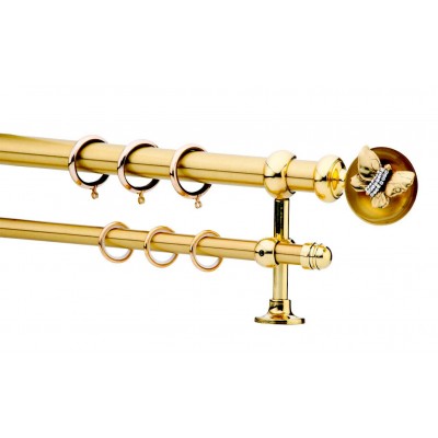 Curtain Rod Gold Mat F25 603