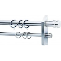 Curtain Rod Nikel Mat F25 202
