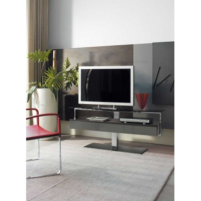TV Furniture Bit Varnished Shining lacquered 140x45x60