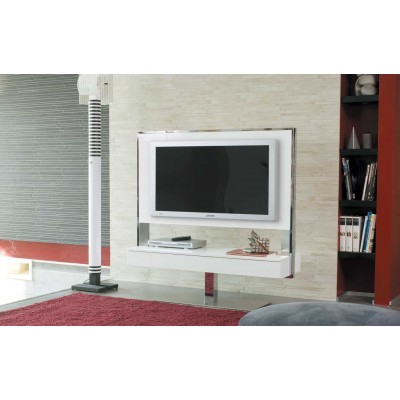 Έπιπλο TV Tecno Chromed steel 110x45x141