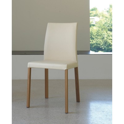 Chair Barby chromed legs 44x47x91