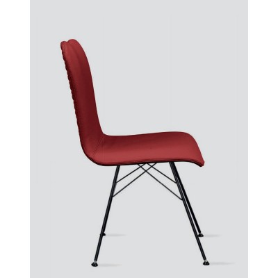 Chair chromed legs Gioia 42x53x95