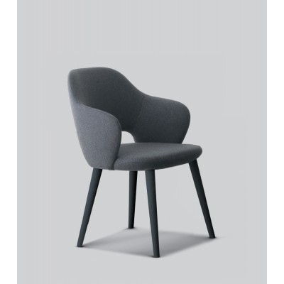 Chair Letizia P13 50x60x82 Metal fixed base