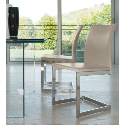 Καρέκλα chromed legs Sonia 46x47x90