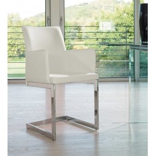 Καρεκλα varnished steel legs Sonia-B 54x47x90